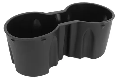 Image de Support en silicone pour porte-gobelet central, conçu pour remplacer les supports existants dans les modèles Tesla Model Y de 2021 à 2023