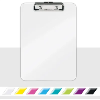 Produktbild von Leitz Klemmbrett WOW 3971 DIN A4 weiß Kunststoff