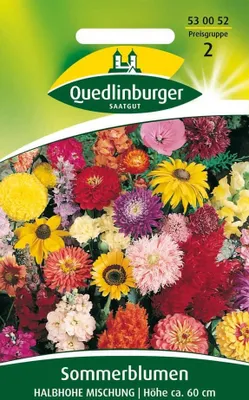 Produktbild von Sommerblumen, Halbhohe Mischung