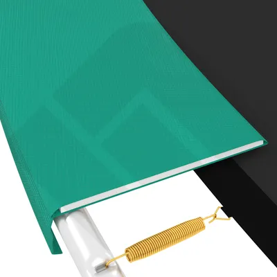 Produktbild von AWM Trampolin Randabdeckung PVC Premium Extra Breit 35 cm Federabdeckung Randschutz Abdeckung (Grün, 400 cm)