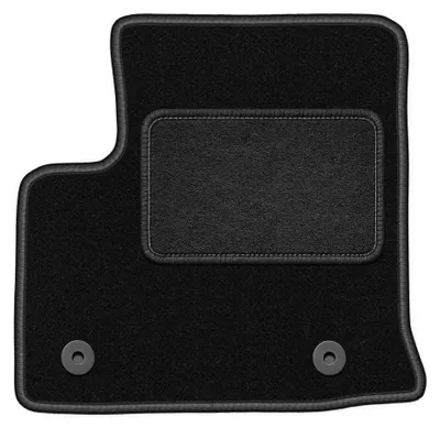 Immagine prodotto di Tappetino guidatore in moquette per Citroen e-C4 2021- (hatchback) – 1 pezzo, nero, su misura – Wielganizator LUX