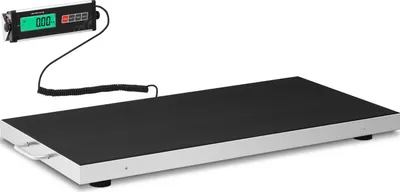 Immagine prodotto di Bilancia da pavimento Expondo Steinberg Systems - 150 kg / 50 g - Tappetino antiscivolo - LCD