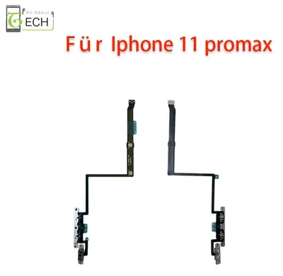 Produktbild von Für iPhone 11 Pro Max Lautstärke Volume Laut Leise Taste Stummschalter Regler