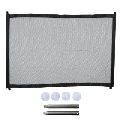 Obrázek produktu pro Bezpečnostní branka pro zvířata, 112x75,5 cm, bezpečnostní síť pro psy, schody a dveře, vnitřní a venkovní použití