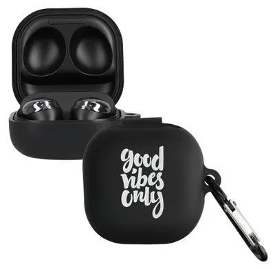 Produktbild von kwmobile Design Schutzhülle für Samsung Galaxy Buds 2 Pro / Buds 2 / Buds Live Hülle - TPU Silikon Case für Kopfhörer Ladecase - stoßfestes Cover mit