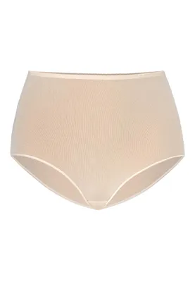 Obrázok produktu pre Teyli Hohe Waist Mesh Slip Retro Female 306 beige 3XL