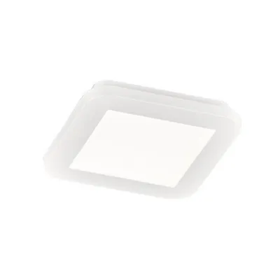 Zdjęcie produktu dla Plafon LED kwadratowy CAMILLUS biały 10W Ciepła biel 850lm tworzywo sztuczne wym:3x17x17cm IP44 RL