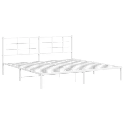 Immagine prodotto di Giroletto con Testiera Metallo Bianco 200x200 cm