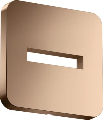 Immagine prodotto di hansgrohe AXOR ShowerSolutions rosace, softsquare, 130x130mm, 35214300, 35214300