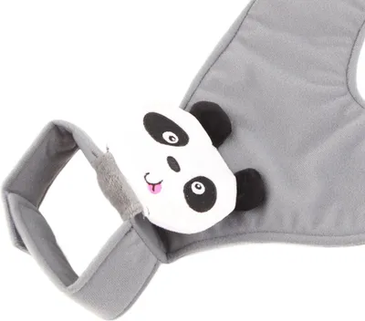 Produktbild von Baby Trolley Fütterungstuch Flaschenhalter Befestigungshalterung KinderwagenzubehörPanda