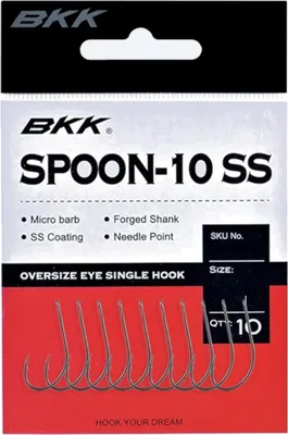 Produktbild von BKK SPOON-10  - 10 Kunstköderhaken, Größe:Gr. 6