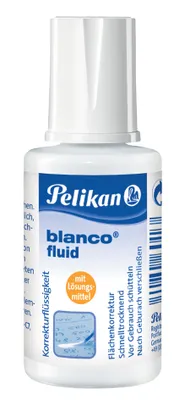 Image de Pelikan 300834 Liquide de correction blanco blanc Contenu : 20 ml