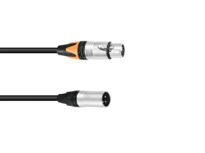 Immagine prodotto di PSSO Adapterkabel DMX XLR 3pol/5pol 0,3m sw (30227835)