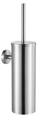 Produktbild von Wandmontierter WC-Bürstenhalter für Badezimmer-WCs, kein Bohren erforderlich, mattes Silber
