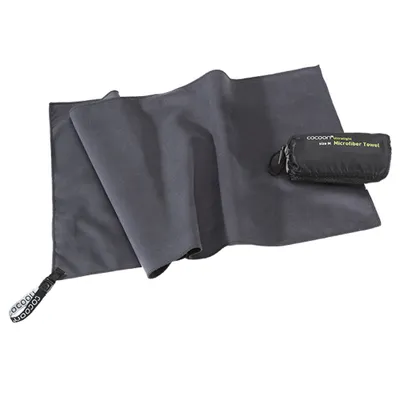 Image de Cocoon Serviette Microfibre Ultralégère - Mikrofaserhandtuch - 150x80cm- gris lamantin