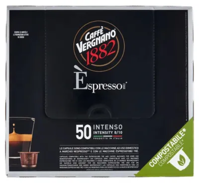 Zdjęcie produktu dla Kawa w kapsułkach Caffe Intenso 50szt - Caffe Vergnano
