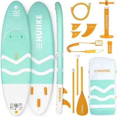Imagen del producto de Tabla de paddle surf de 10 pies, con capacidad para hasta 130 kg, e incluye accesorios