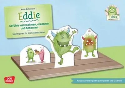 Image de Eddie. Gefühle wahrnehmen, erkennen und benennen. Erzählschienen-Figurenset