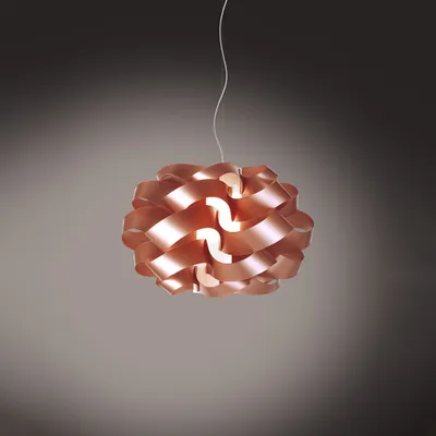 Immagine prodotto di Sospensione Moderna 3 Luci Cloud D75 In Polilux Rame Italy