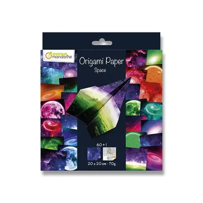 Immagine prodotto di Set di carte Clairefontaine Origami Universe 60 fogli