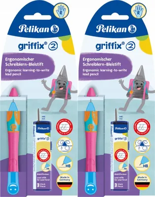 Produktbild von Pelikan Griffix Druckbleistift für Rechtshänder Rosa