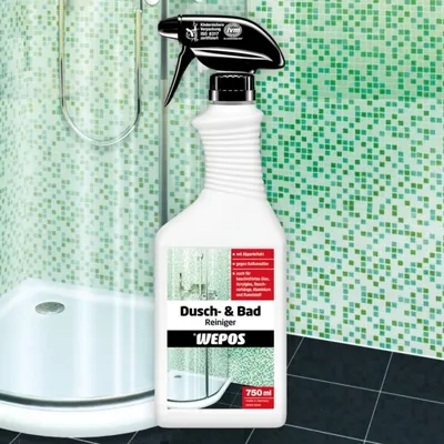 Produktbild von Wepos Dusch- und Badreiniger 750 ml
