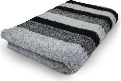 Produktbild von Vet Bed Streifen anthrazit 150 x 100 cm