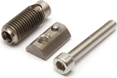 Produktbild von Gewindeeinsatz - M12 × 31 - 304 - Ebene, I-Typ Nut 8, VPE 10 Stück