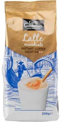 Obrázek produktu pro Caffè Gondolier Latte Macchiato instantní káva 250 g – krémová a aromatická