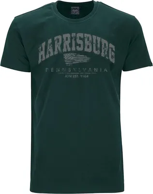 Produktbild von Übergrößen T-Shirt Harrisburg Grau AHORN SPORTSWEAR bottle green 10XL