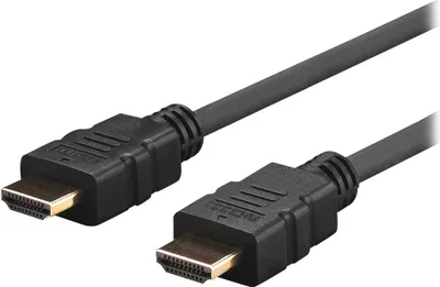 Produktbild von VivoLink Pro - HDMI-Kabel mit Ethernet - HDMI männlich zu HDMI männlich - 3 m - Schwarz - geformt, 4K Unterstützung (Packung mit 10)