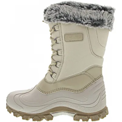 A single winter boot is shown against a white background.