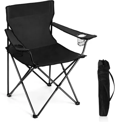 Produktbild von Campingstuhl, Tragbarer Klappstuhl Leichtgewicht Outdoor Garden Beach Picnic Chair