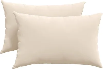 Immagine prodotto di Cuscini per divano vidaXL, 2 pezzi, beige, 60 x 40 cm, tessuto