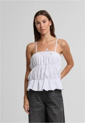 Produktbild von Damen-Tanktop Urban Classics, gestreift, weiß - Größe S