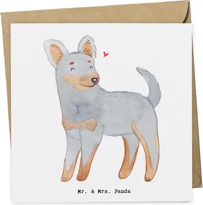 Produktbild von Mr. & Mrs. Panda Grußkarte Prager Rattler Lebensretter - Weiß - Geschenk, Glückwunschkarte, Pincher, Klappkarte, anlasskarte, doppelkarte, faltkarte