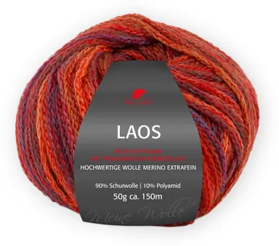 Produktbild von Laos Merinogarn von Pro Lana 50g Farbe 90