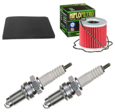 Produktbild von Service-Kit für Suzuki GSX 400 S 1980-1981 Luftfilter Ölfilter Zündkerzen von pamoto - Neu