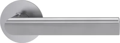 Produktbild von GRIFFWERK Drückergarnitur smart2lock 2.0 TRI 134 PIATTA S -Edelstahl matt Griffpaar mit Drückerrosetten -smart2lock 2.0 rechts -TS: 38-45mm