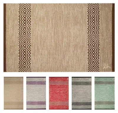 Productafbeelding van Antislip keukenmat Masai - Wasbaar, 55 x 130 cm, terracotta