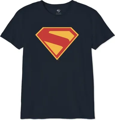 Produktbild von Superman T-Shirt Uni Kids - Logo - 2025 navy L