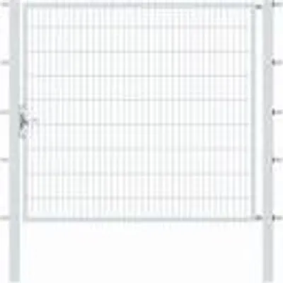 Produktbild von Alberts Einzeltor Flexo mit Zubehör, zum Einbetonieren, feuerverzinkt, Breite 200 cm, Höhe 180 cm