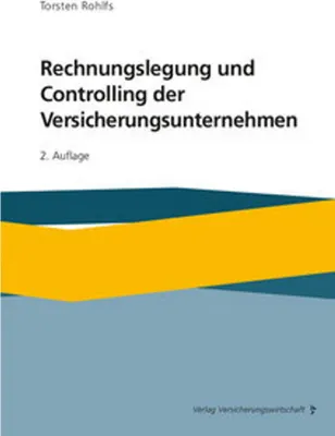 Zdjęcie produktu dla Rechnungslegung und Controlling der Versicherungsunternehmen