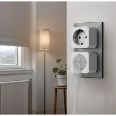 Produktbild von Hama 00176657, Drinnen/Draußen, Schwarz, Weiß, Haus, IP44, Kabellos, WLAN