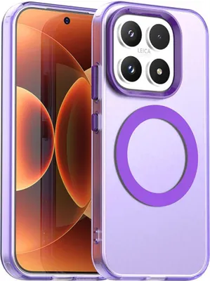 Obrázok produktu pre Pre Xiaomi 17 Candy Design Magsafe Hybrid TPU Plastic Protective Case Purple