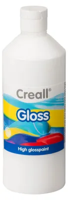 Obrázek produktu pro Creall lesklá lesklá barva bílá, 500 ml