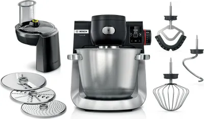 Produktbild von Bosch Serie 6 MUMS6ZS13D, 5,5 l, Schwarz, Edelstahl, 3,5 kg, 2,5 kg, Fehler, Ja, 6,35 cm (2.5")