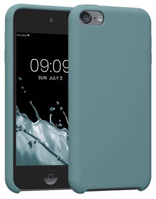 Produktbild von kwmobile Schutzhülle kompatibel mit Apple iPod Touch 6G / 7G (6. und 7.Generation) - Hülle Silikon gummiert - Cover Case in Antique Stone