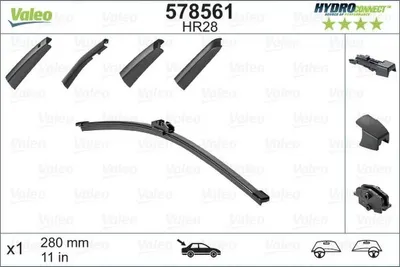 Zdjęcie produktu dla Pióro Wycieraczki 280Mm Hr28 Hydroconnect Tył