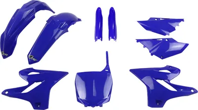 Immagine prodotto di Ufo Yamaha Yz 125/250 2015-2021 Yakit319f-089 Protezioni Forcella & Plastikbausatz Blau Blau Taglia Unica